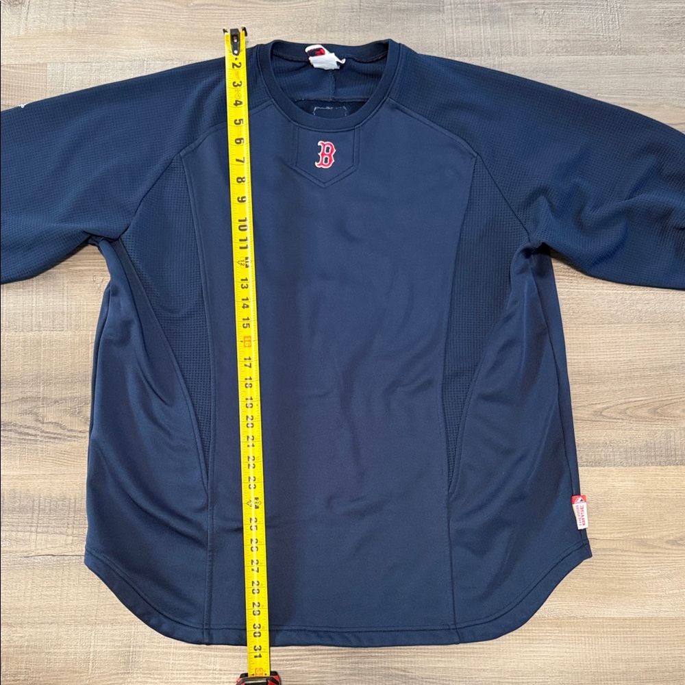 Boston Red Sox’s Navy Long Sleeve Pullover Sweatshirt - Picture 7 of 10